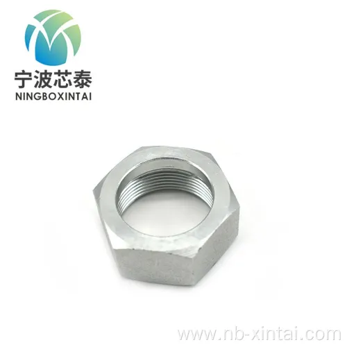 Carbon Steel Forging Hydraulic Connecter Fitting Nuts